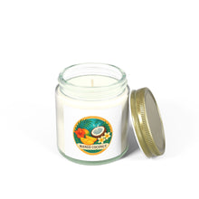 Load image into Gallery viewer, Tropical Scented Candles - Mango Coconut, Relaxing Home Decor, Gifts for Her, Aromatherapy Candles, Eco-Friendly Wax