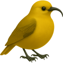 Load image into Gallery viewer, Field-Guide Akiapolaau Bubble-free sticker