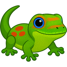 Load image into Gallery viewer, Gecko Bubble-free stickers