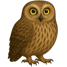 Load image into Gallery viewer, Field-Guide Pueo Hawaiian Owl Bubble-free sticker