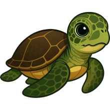 Load image into Gallery viewer, Honu Green Hawaiian Sea Turtle Magnet