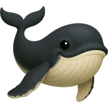 Load image into Gallery viewer, Humpback Whale Bubble-free stickers
