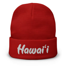 Load image into Gallery viewer, Hawai'i Embroidered Beanie