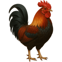 Load image into Gallery viewer, Field-Guide Moa Jungle-Fowl Bubble-free sticker