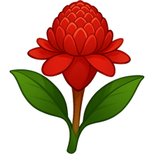 Load image into Gallery viewer, Torch Ginger Bubble-free stickers