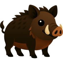 Load image into Gallery viewer, Hawaii Wild Boar Magnet