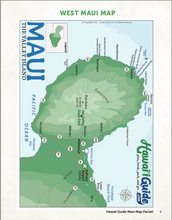 Load image into Gallery viewer, 2026 Maui Travel Maps + Summary Guidesheet (Digital)