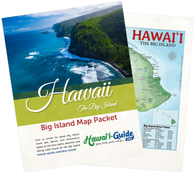 2024 Big Island Travel Maps + Summary Guidesheet (Digital)