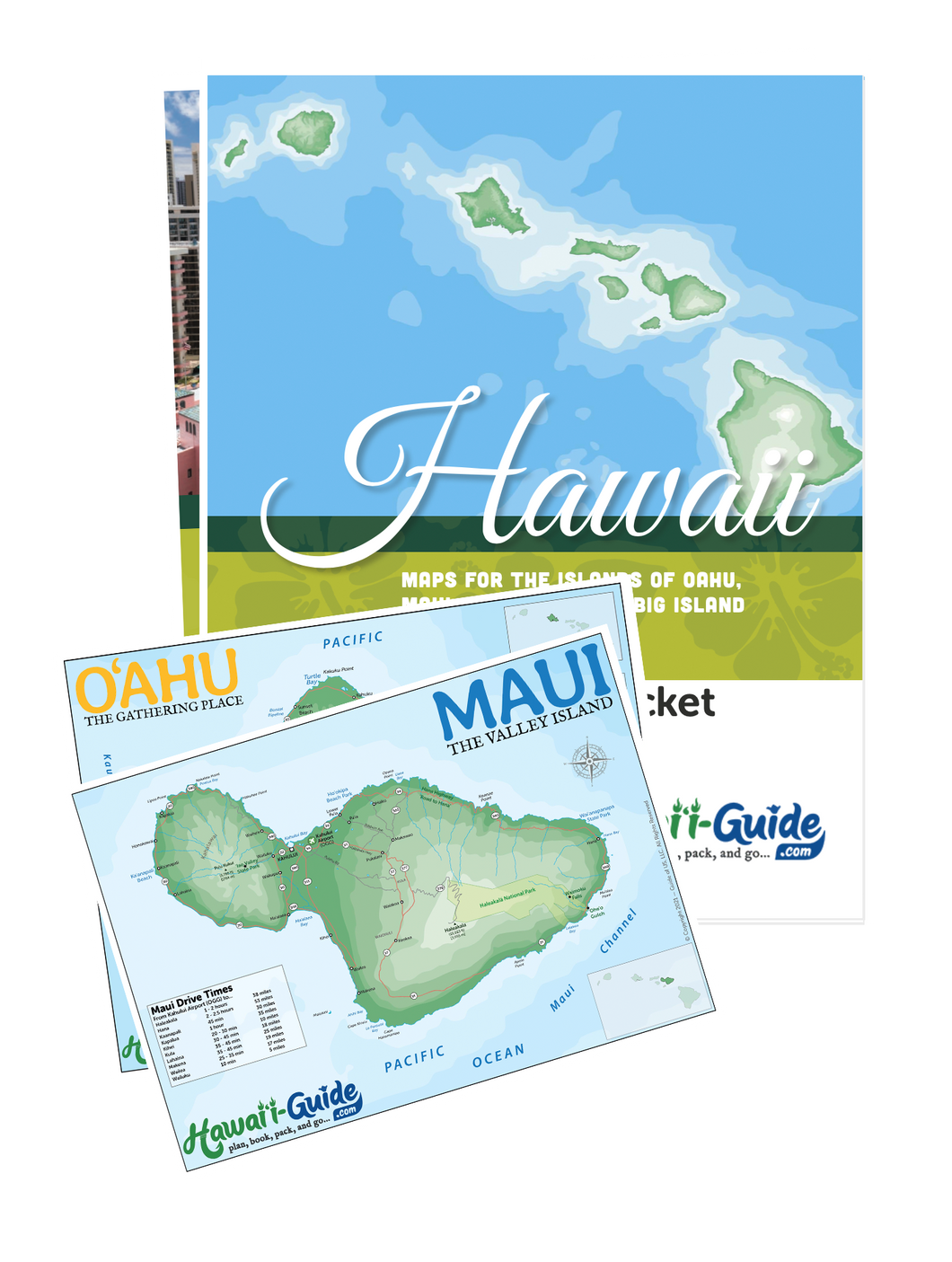 2024 Hawaii Travel Maps Only (Digital)