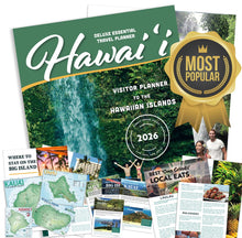 Load image into Gallery viewer, 2026 Deluxe Essential Hawaii Travel Planner &amp; Visitor Guide
