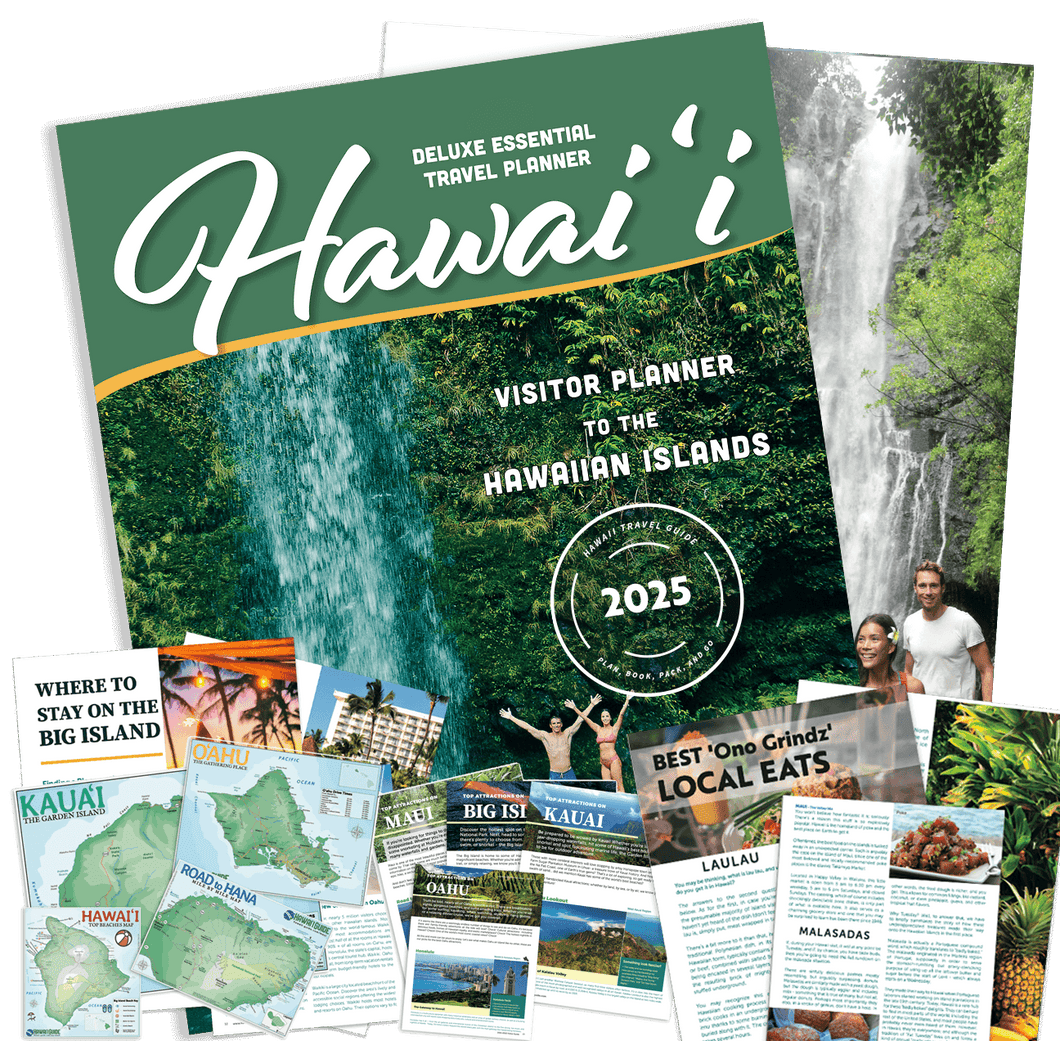 2025 Deluxe Essential Hawaii Travel Planner & Visitor Guide