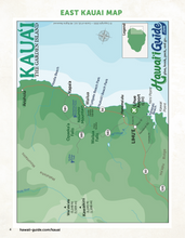 Load image into Gallery viewer, 2024 Kauai Travel Maps + Summary Guidesheet (Digital)
