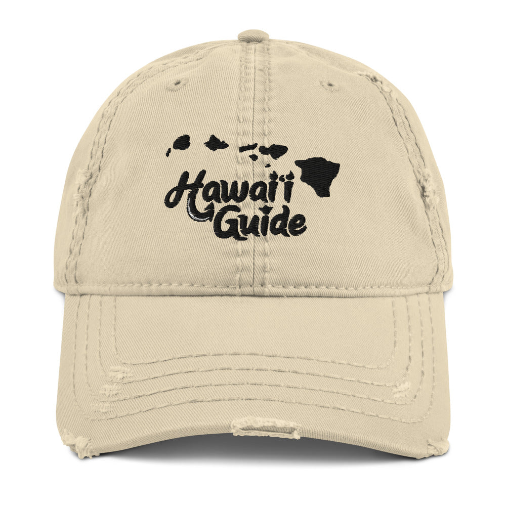 HawaiiGuide Distressed Dad Hat