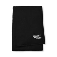 Load image into Gallery viewer, HawaiiGuide Dark Turkish cotton towel
