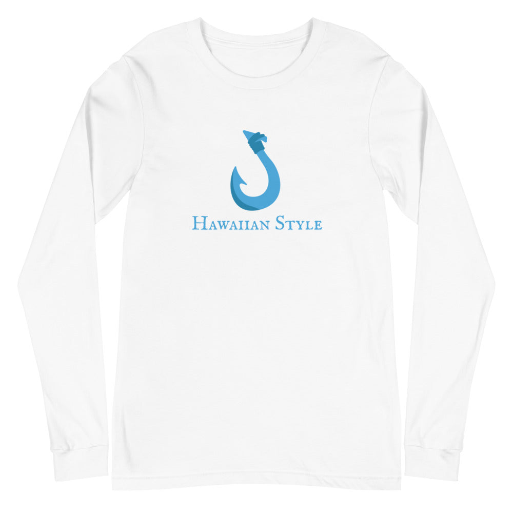 Hawaiian Style Unisex Long Sleeve Tee
