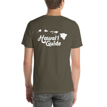 Load image into Gallery viewer, HawaiiGuide &amp; Islands Short-Sleeve Unisex T-Shirt
