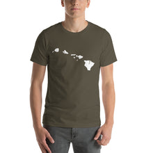 Load image into Gallery viewer, Hawaii Retro Dark HawaiiGuide Style 2 Short-Sleeve Unisex T-Shirt
