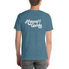 Load image into Gallery viewer, HawaiiGuide Branded Dark Short-Sleeve Unisex T-Shirt
